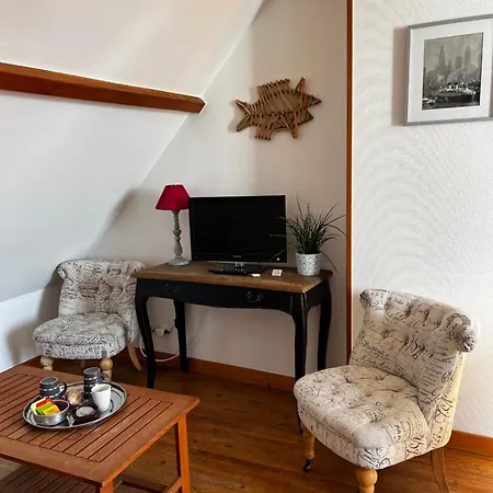 Les Transats Et Face A La Guest house Barfleur